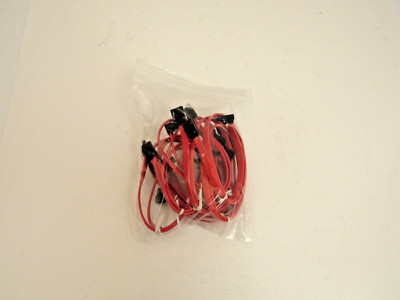 StarTech (Lot of 10) SATA18LSA1 18in SATA Left Angle SATA Serial Cable  F-15