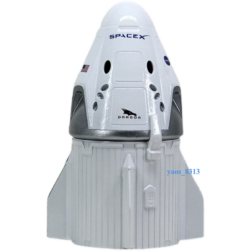 NEW 1:55 Scale SpaceX Model Crew Dragon Spacecraft Model 6'' | eBay