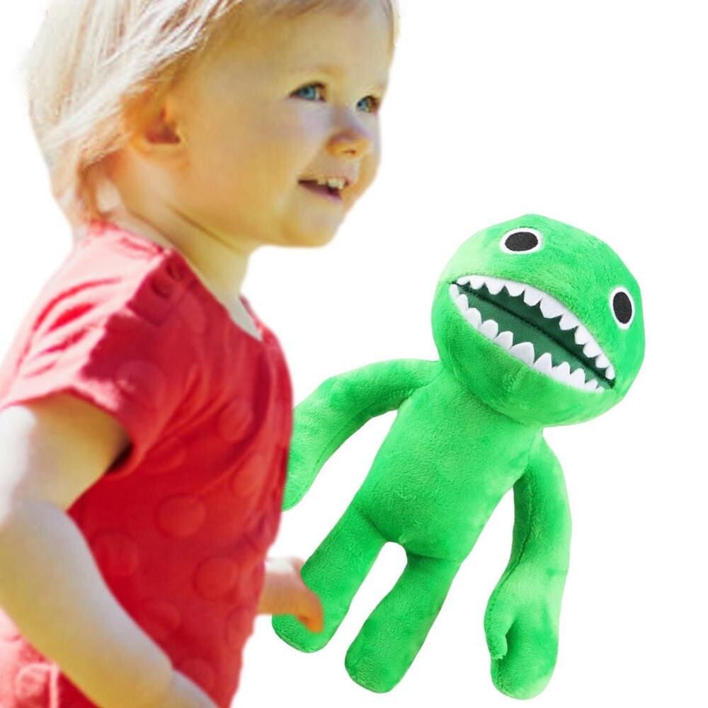 25cm Jumbo Josh Green Garten of Banban Plush Doll Big Mouth Monster Toys  Kids