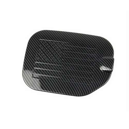 Carbon Fiber Style Fuel Tank Cover Trim Accessories Gas Door For Ford F-150 - Picture 2 of 5