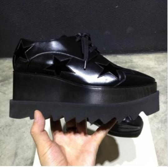 Women's Women's Women's Lace Up Stars Wedge Platform Creepers Square Toe Casual Hot shoes US Sz 03aa0d Women's Women's Women's Lace Up Stars Wedge Platform Creepers Square Toe Casual Hot shoes US Sz 03aa0d