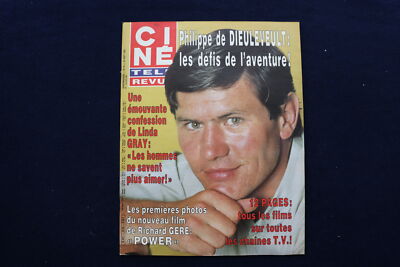 1985 AUG 22 CINE TELE REVUE MAGAZINE - PHILIPPE DE DIEULEVEULT COVER - E 11957