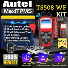 2025vAutel MaxiTPMS MX-Sensor / Autel MaxiTPMS TS508WF TPMS Relearn Kit Tool