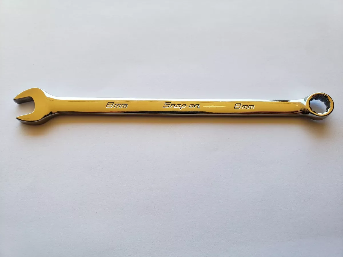 Snap on Tools USA NEW 8mm Metric 12pt Flank Drive Combination