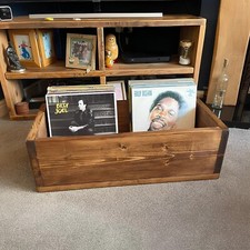 Vinyl Record Storage Crate Urban Reclamation Double Unit Holds 160 Records