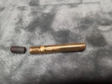 Vintage Eagle Pencil Co Brass Case