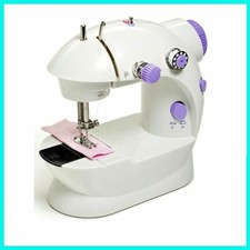 MACCHINA PER CUCIRE PORTATILE MINI DA VIAGGIO CON PEDALE CUCITRICE 4 IN 1 NUOVO