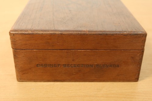 Vintage LA CORONA Boite Nature Cabinet Selection Elevada Wooden Cigar Box CUBA - Picture 6 of 15