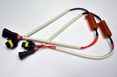 2x HB4 9006 50W 6 Ohm Lastwiderstand behebt OBC CANBUS Fehler Nebelscheinwerfer DRL LED