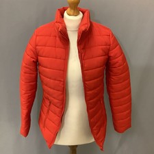 Trendyol Quilted Jacket - Size Xs - Red - P2p 17”