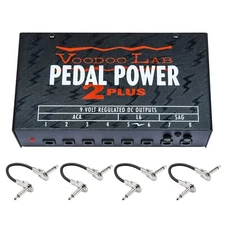 New Voodoo Lab Pedal Power 2 Plus + Guitar Effects Pedal Power Supply