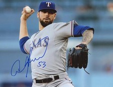 ANTHONY RANAUDO TEXAS RANGERS SIGNED 8X10 PHOTO W/COA