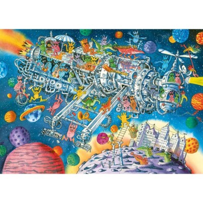 Aliens Welcome 1000 Piece Jigsaw Puzzle Heye New | eBay