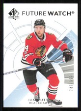 2017-18 SP Authentic #190 Jan Rutta FW RC /999