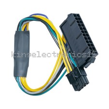 1PCS ATX 24pin to 8pin Power Supply Cable for DELL Optiplex 3020 7020 9020 T1700