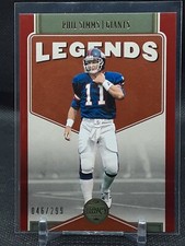 PHIL SIMS 2022 LEGACY LEGENDS RED #46/299 GIANTS 