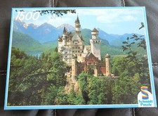 Rare Vintage Schmidt Neuschwanstein Castle 1500 Piece Puzzle 02668 832x581 mm