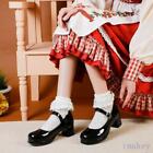 Women's Mary Jane Lolita Patent Leather Round Toe Block Heels Shoes New