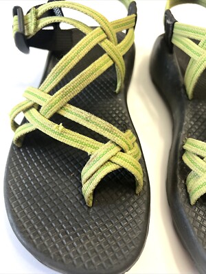 Chaco Z/X2 Classic Lime Green Double Strap with Toe Loop