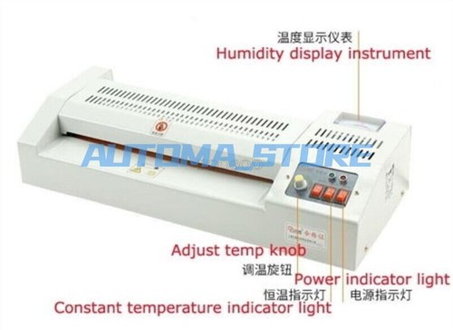 1X A3/A4 Photo Documents Laminator Cold And Hot Laminating Machine 220V ew #AM - Picture 12 of 15