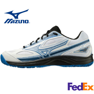 MIZUNO Break Shot 4 OC 61GB2341 27 White Blue Black 2E Tennis Shoes oki