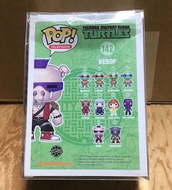 トレントポップ Funko Pop! Vinyl: Teenage Mutant Ninja Turtles - Bebop #142 for