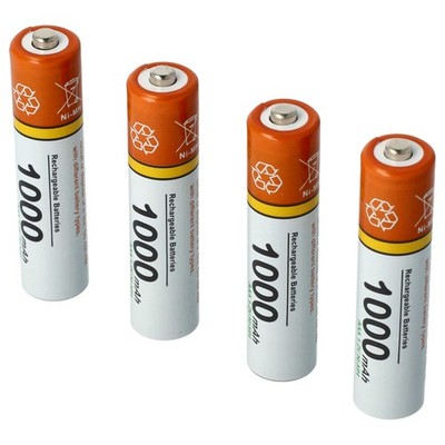 4x AAA Micro Akku für Audioline Pro 280 DECT 1000mAh 1,2V