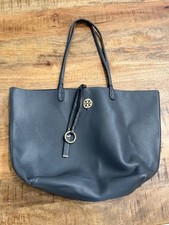 Tory Burch Tote Double Strap Handbag Large Da...