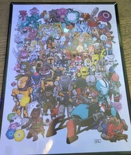 Destiny Bungie 25th Anniversary Poster by Kevin Raganit