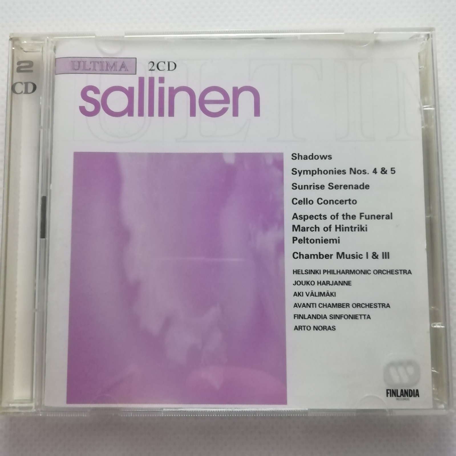 Sallinen: Shadows etc. / Noras / Finlandia 2 CD set 8573-81972-2