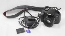 Canon EOS Rebel T7 DSLR Camera with 50mm Lens and Charger