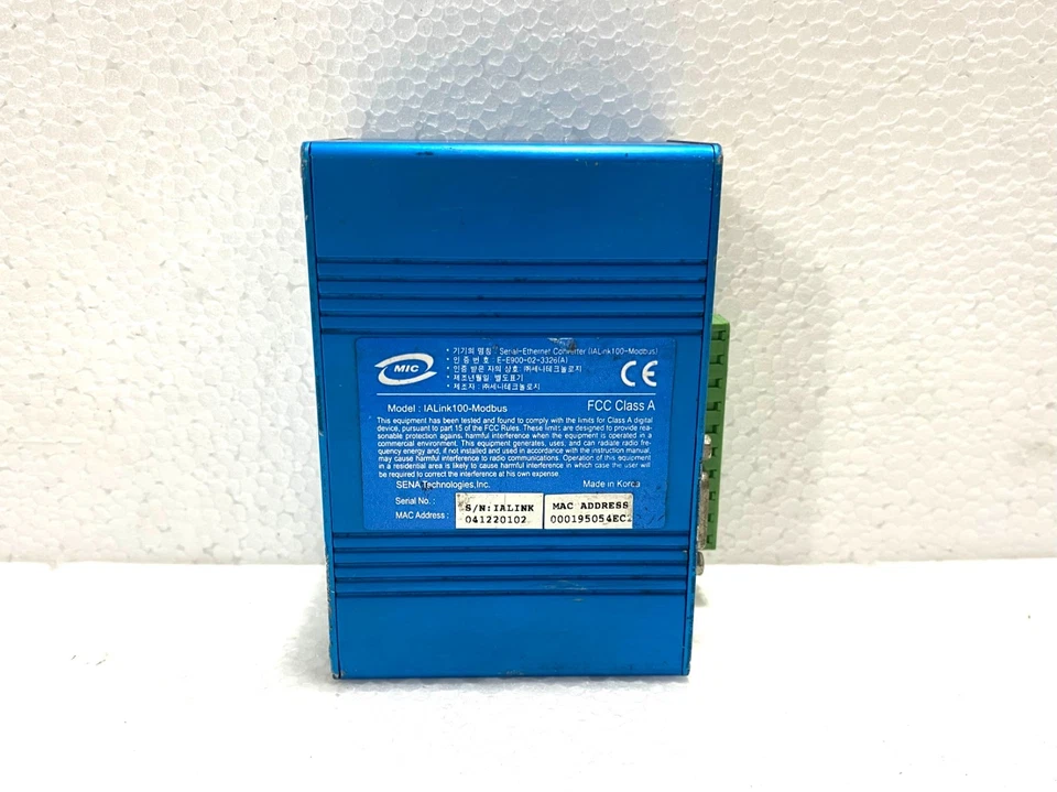 Sena IA Link100-Modbus Serial Ethernet Controller - Image 2 of 4