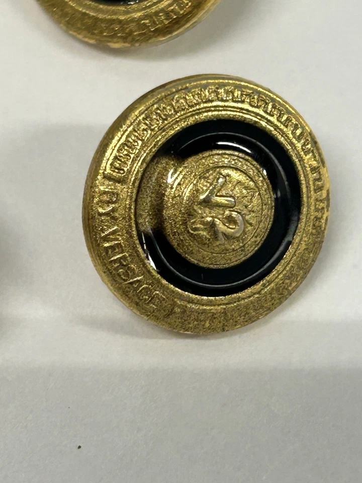 Vintage 90’s VERSACE Replacement Double Breasted Blazer Jacket Buttons V2 - Bild 3 von 4