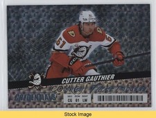 2024 Credentials Debut Ticket Access Horizontal Cutter Gauthier Rookie RC READ