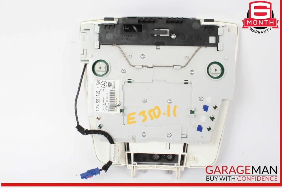 10-17 Mercedes W212 E350 C250 C350 Overhead Dome Light Lamp Reading Map OEM - Image 4 of 4
