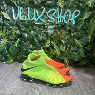 Nike JR Hypervenom Phantom 3 DF FG ACC Orange Kids 882087 308 US 4y