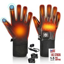 ed Gloves for Men and Women,Rechargeable Heated Electric Gloves,Suitable for