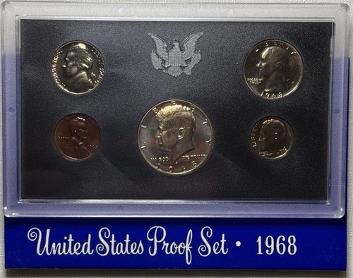 Three U.S. Mint Silver Proof Set Lot - 1968, 1969 & 1971 - OGP🔥 - 第 2/4 張圖片