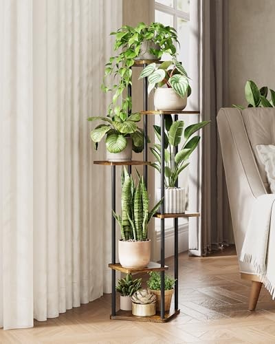 Corner Plant Stand Indoor 6 Tiered Plant Shelf for 6 Tier New
