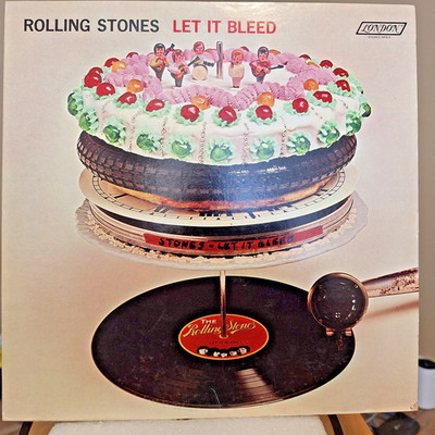 ROLLING STONES  LET IT BLEED  London NPS-4 Near Mint ST w/Poster from 1969