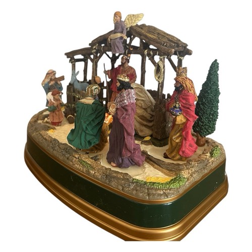 Mr. Christmas Away in the Manger Original 1998 Animated Musical Nativity 20 Hymn - Picture 4 of 16