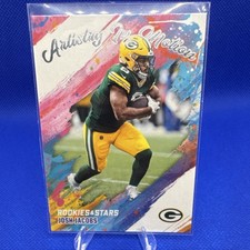 2025 Panini Rookies & Stars Artistry In Motion Josh Jacobs Packers #7