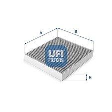 Image of FILTER INTERIOR AIR FITS: ALFA ROMEO BRERA 2.0 JTDM /2.2 JTS /3.2 JTS Q4 /2.4