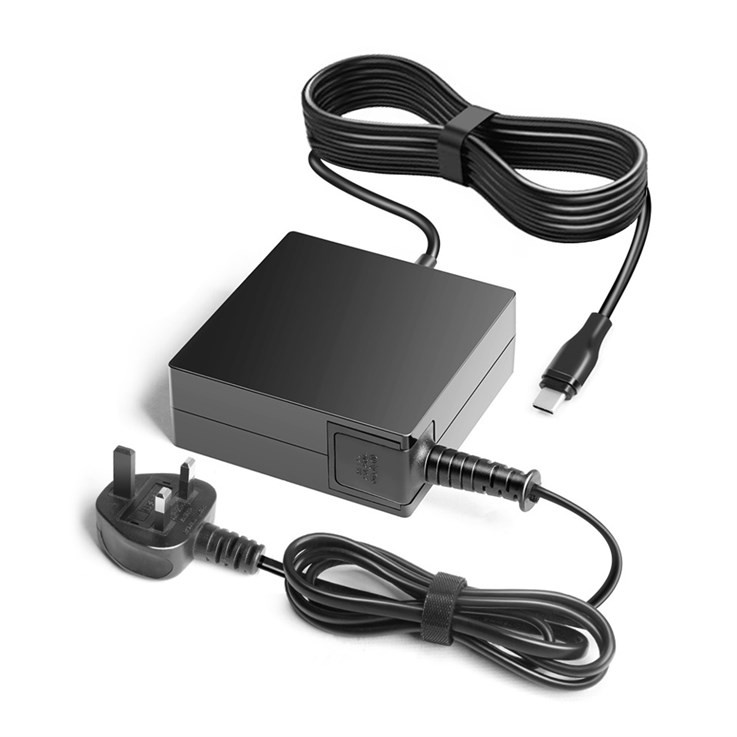 BTI 45W USB-C 02DL103 compatible laptop charger. UK power cable included