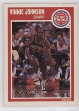 1989-90 Fleer Vinnie Johnson #47 0i6