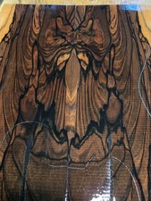 Marbled Mun Ebony guitar top wood or bass figured wood 4 luthier