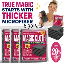 Genie Magic Cleaning Cloth 6-30Pack,Microfibe...