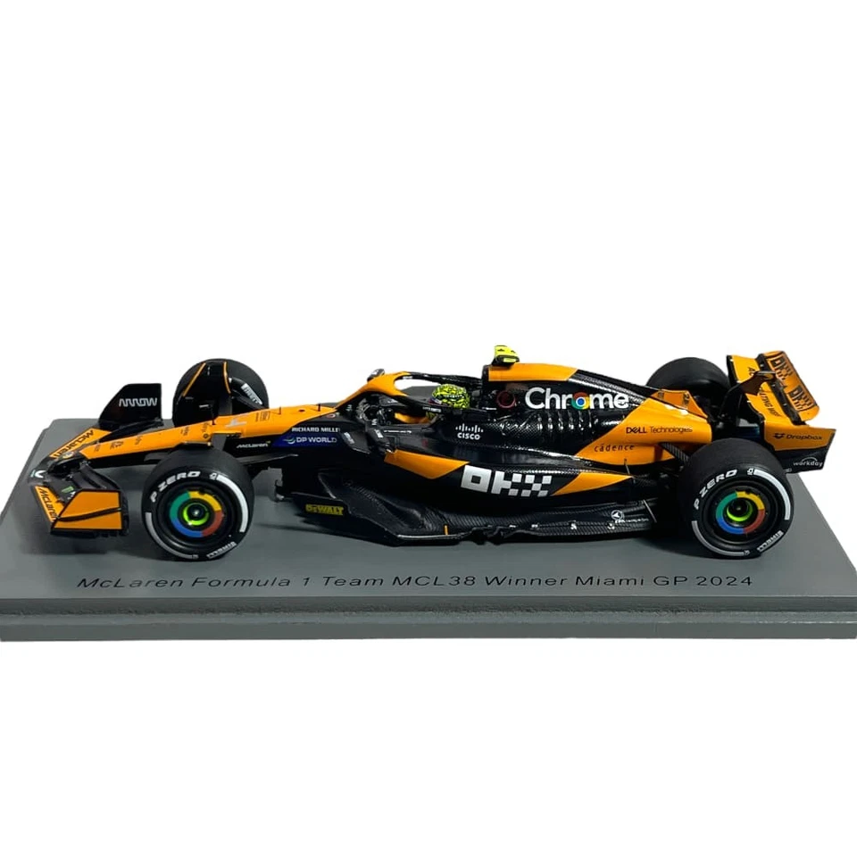 Modellino F1 Spark 1/43 McLaren MCL38 Lando Norris #4 Winner Miami GP 2024 - Immagine 3 di 4