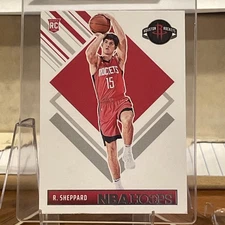 2024-25 Panini Hoops Basketball Reed Sheppard-#291 Tribute RC. Houston Rockets!