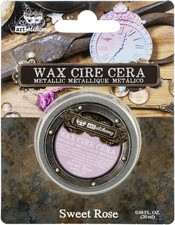 Finnabair Art Alchemy Metallique Wax .68 Fluid Ounce-Sweet Rose - AAMW-66782